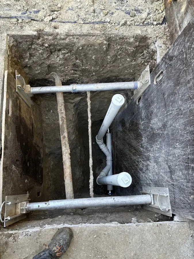 Experienced plumber completing Gas Line Repair work in East Bridgewater